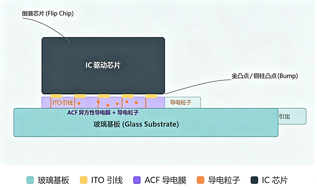 COG横截面结构示意图